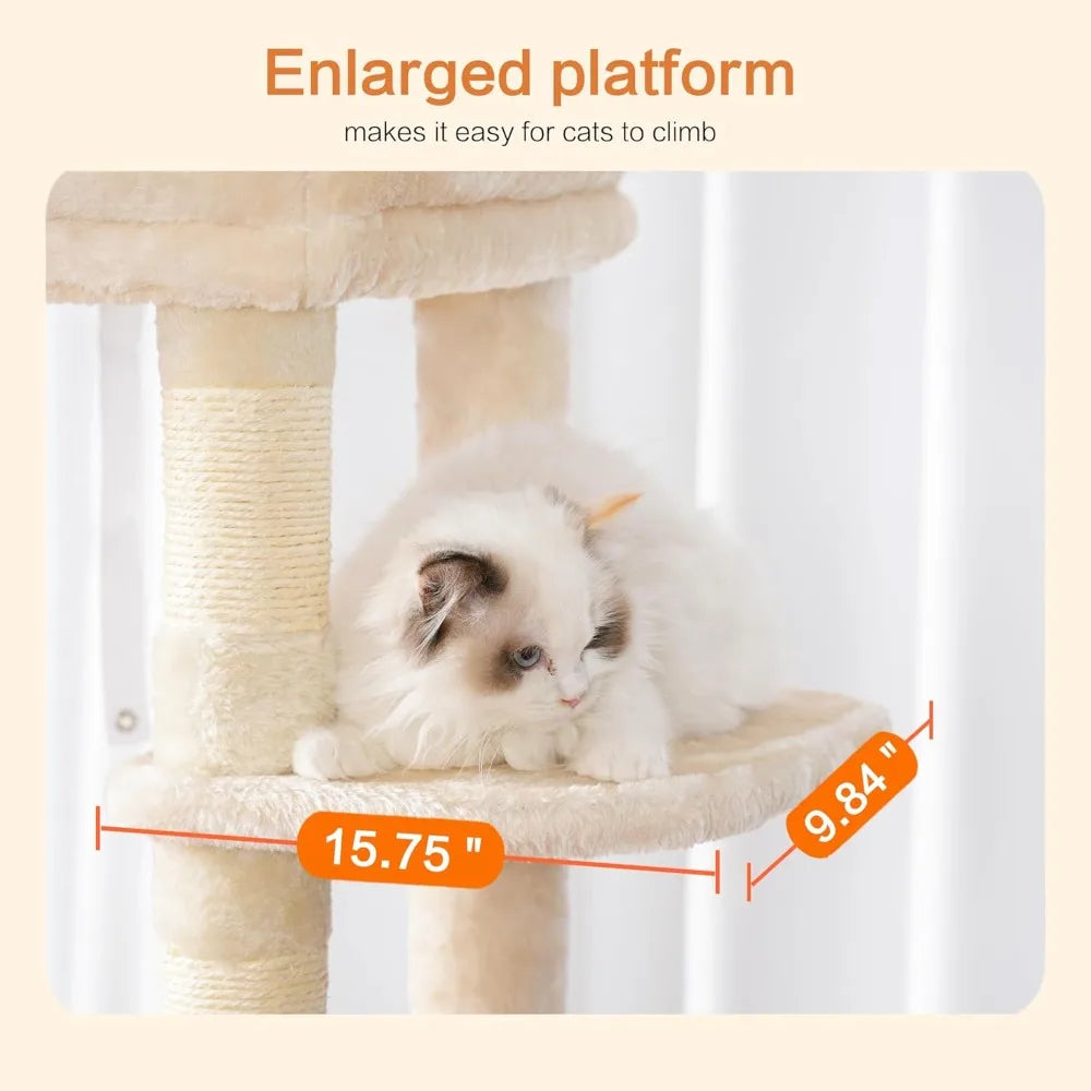 Heybly Cat Tree for Indoor Cats