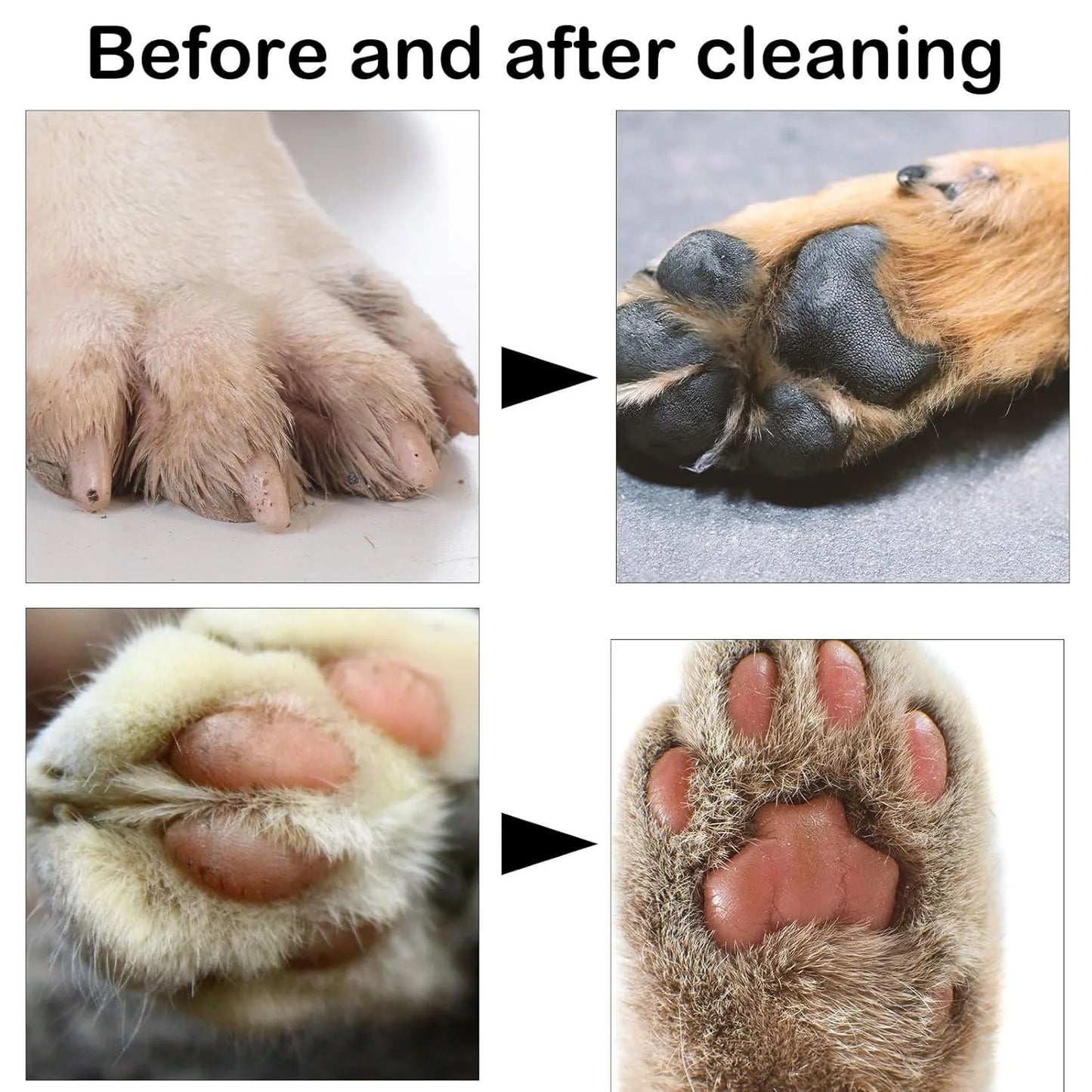Pet Paw Washing Cup With Soft Silicone Brush For Dogs