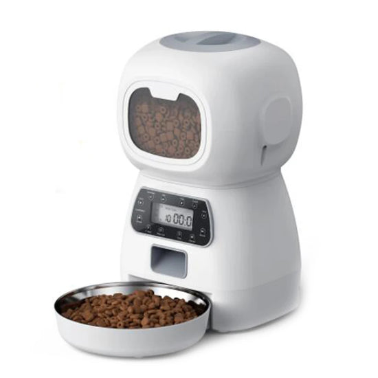 Repetsun 3.5L Automatic Pet Feeder Timer For Cats And Dogs
