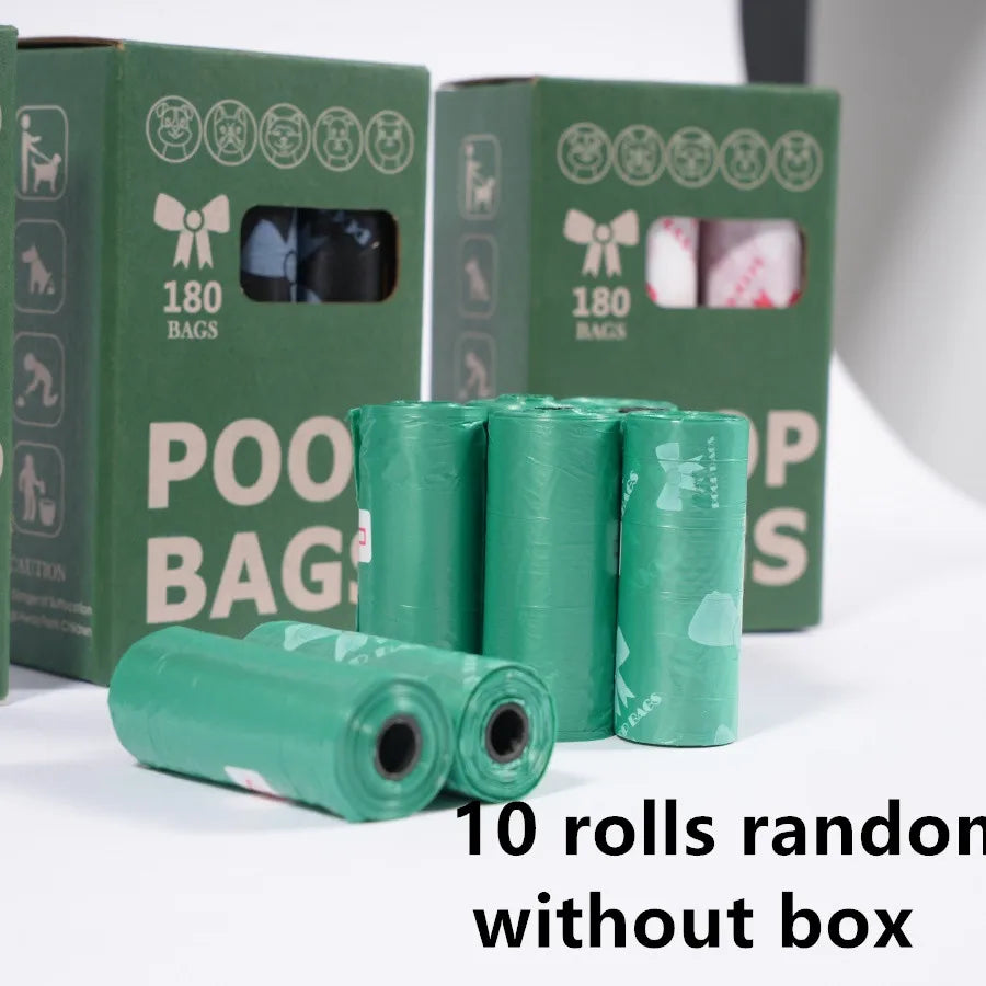 Ultra Thick Dog Poop Bags 180 Count Leak-Proof Polyethylene Rolls