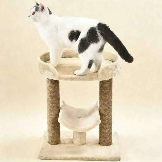 Durable Multi Platform Cat Tree With Scratching Post Indoor Cats