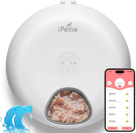 Smart Pet Feeder With App Control And Programmable Timer