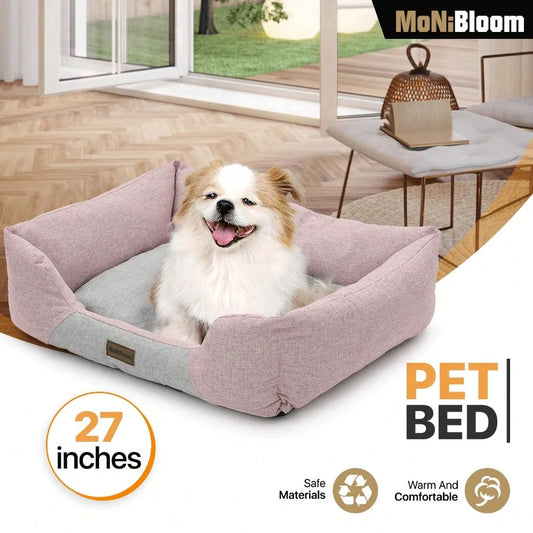 Dog Beds For Medium Small Dogs Machine Washable Cozy Comfort