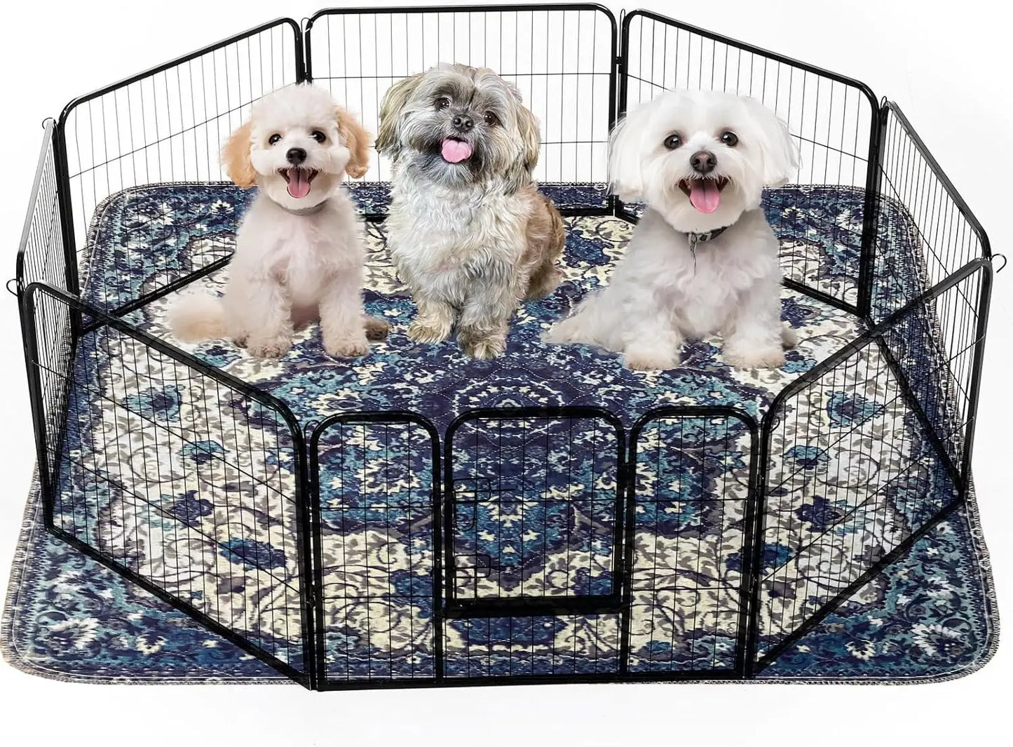 Washable Reusable Pet Pee Pads Ultra-Absorbent Waterproof Odor-Controlling Non-Slip