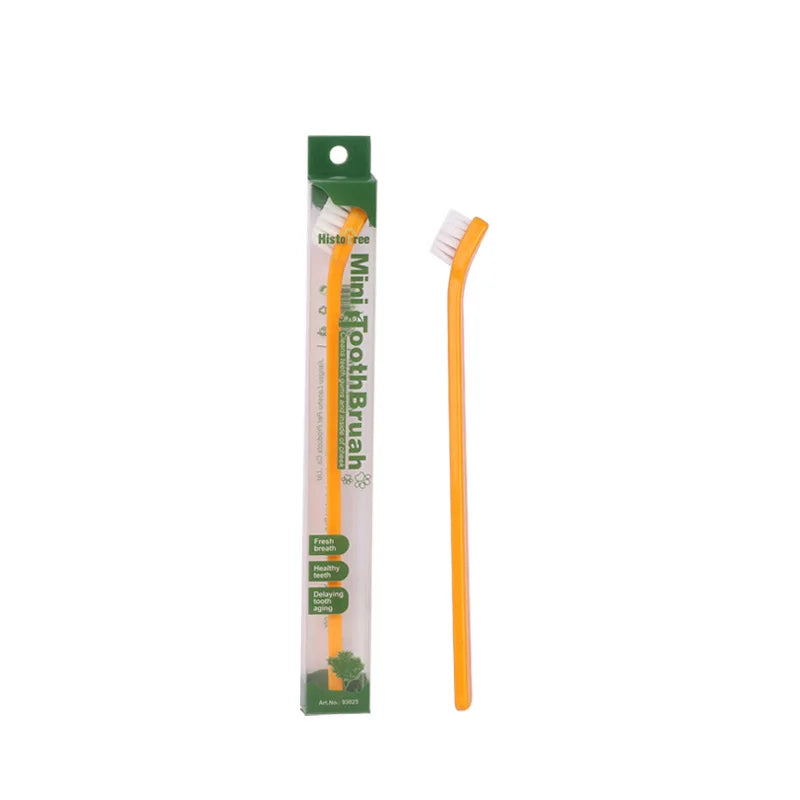 Vet Recommended Micro Head Dog Toothbrush For Small Mouth Pets