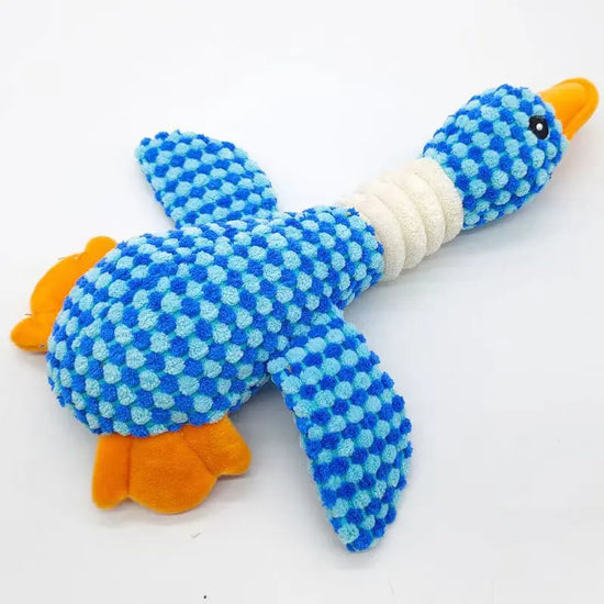 Indestructible Cat And Dogs Chew Toy Squeaky Plush Interactive Toy