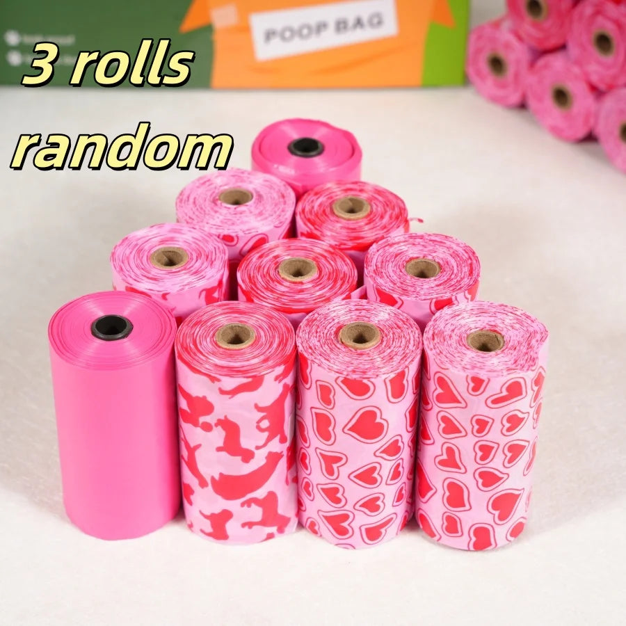 Ultra Thick Dog Poop Bags 180 Count Leak-Proof Polyethylene Rolls