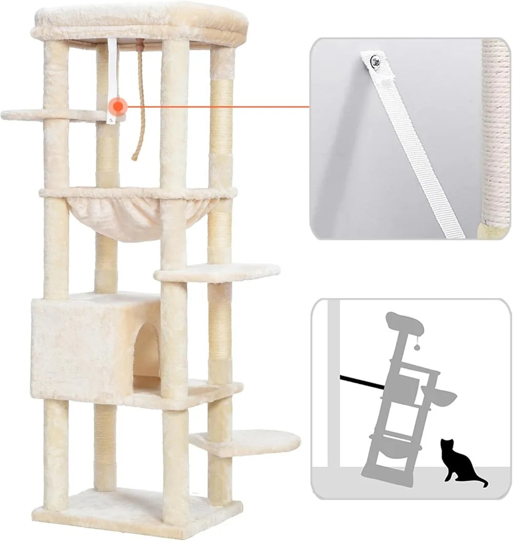Heybly Cat Tree for Indoor Cats
