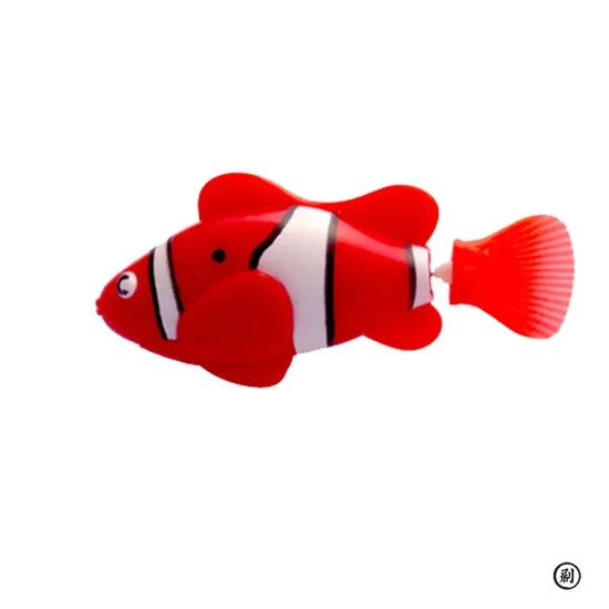 Led Inductive Interactive Cat Toy Robot Fish Stimulates Hunting Instinct