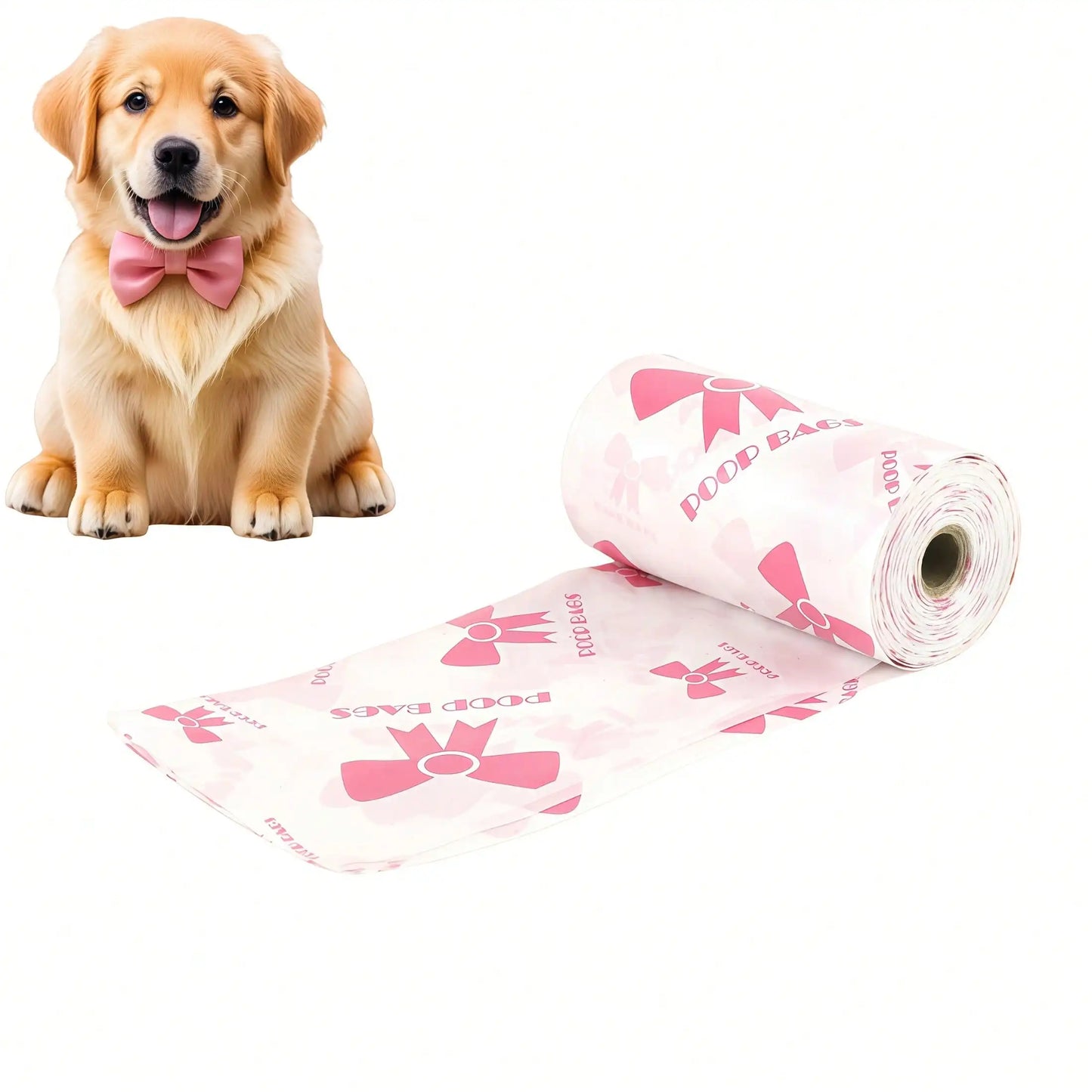 Ultra Thick Dog Poop Bags 180 Count Leak-Proof Polyethylene Rolls