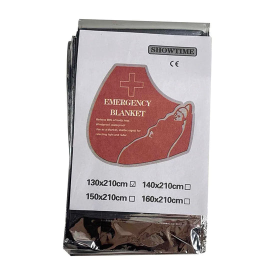 Shunmaii Mylar Thermal Space Blanket For Emergency First Aid