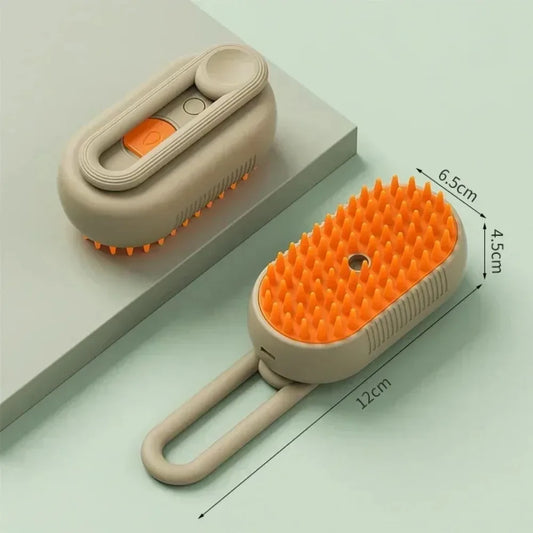 AEHOME 3-in-1 Electric Pet Grooming Brush For Dogs And Cats