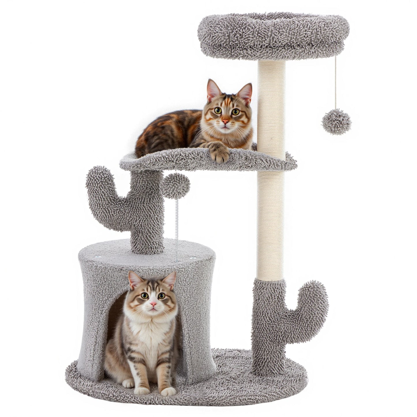 JHK Tall Cat Tree Multi Level Indoor Scratching Post