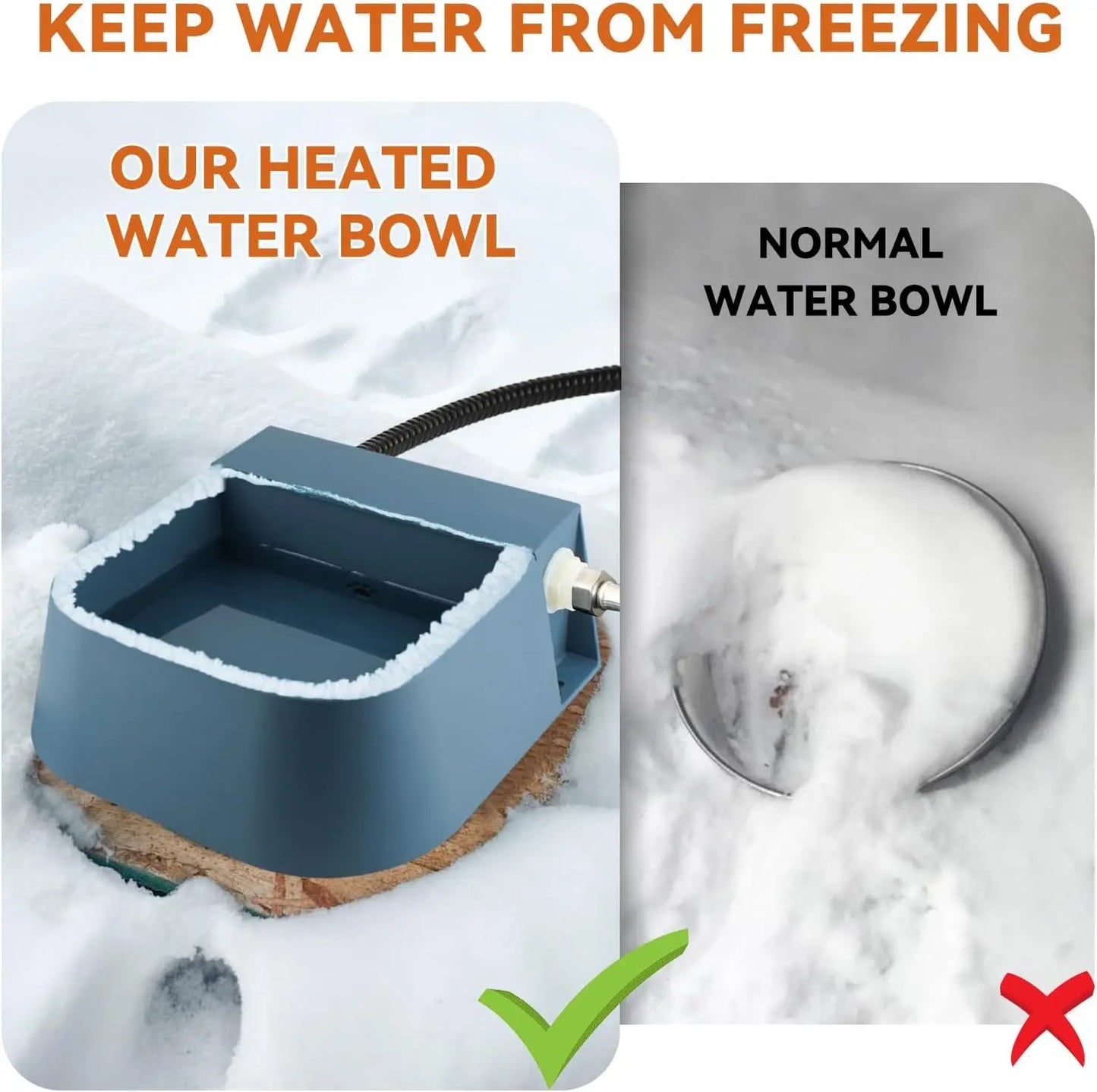 Automatic Heated Pet Water Dispenser With Auto Fill
