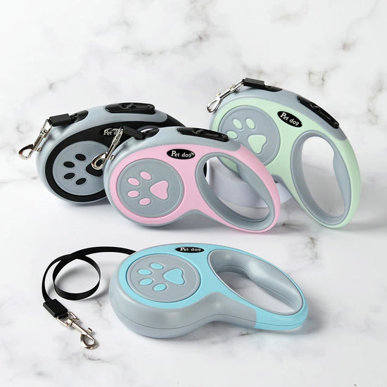 Holapet Retractable Nylon Dog Leash Automatic Extending Lead