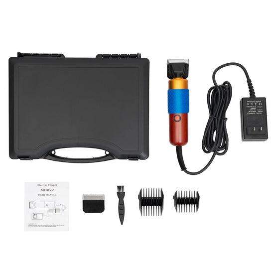 36W Professional Dog Clipper And Cat Hair Trimmer Kit With Adjustable Comb