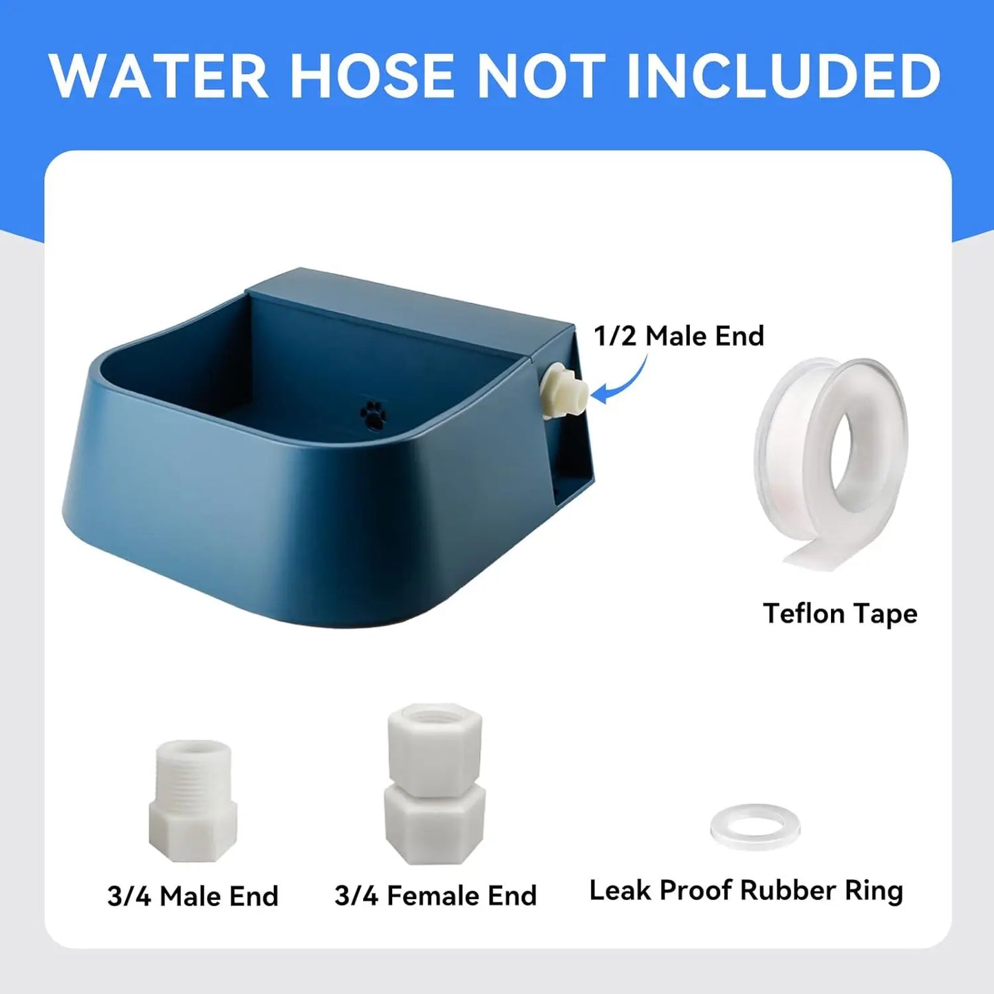 Automatic Heated Pet Water Dispenser With Auto Fill