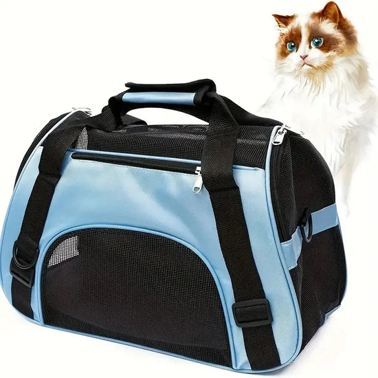 Breathable Soft Sided Portable Pet Carrier For Dogs And Cats