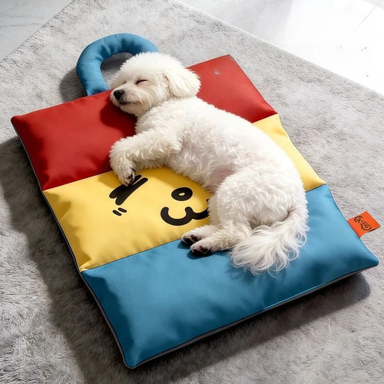 Pet Cooling Mat Reversible Tri Fold Bed For Dogs Cats