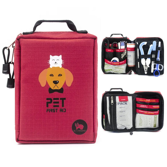 LpAids Pet First Aid Kit for Dogs and Cats Lightweight