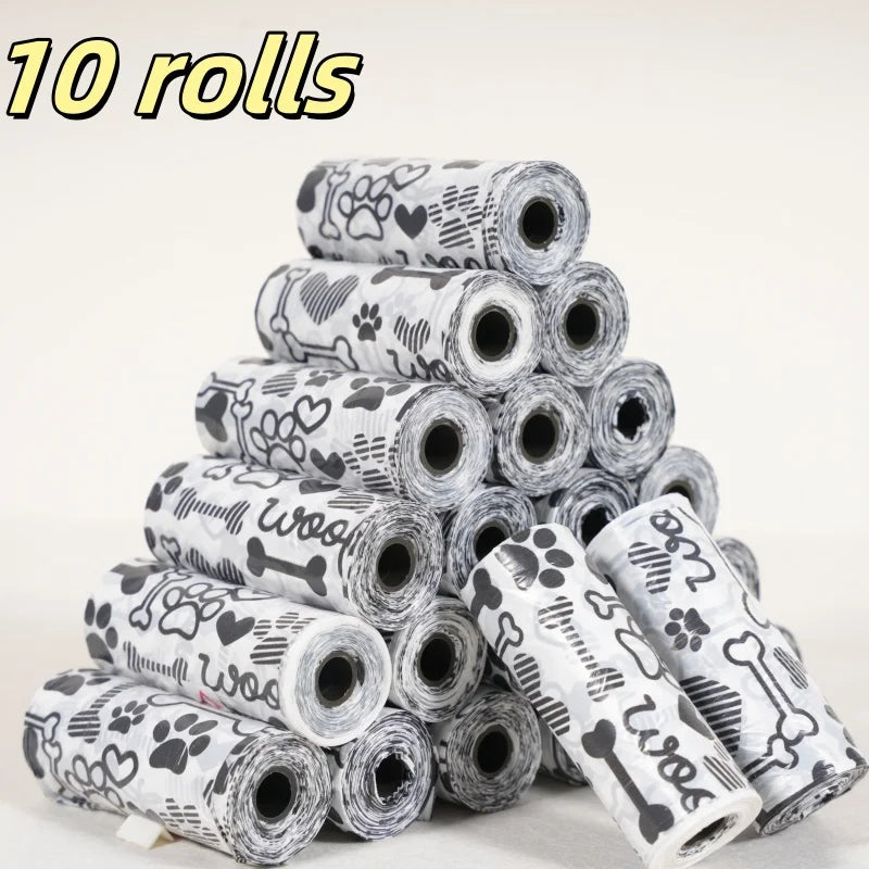 Ultra Thick Dog Poop Bags 180 Count Leak-Proof Polyethylene Rolls