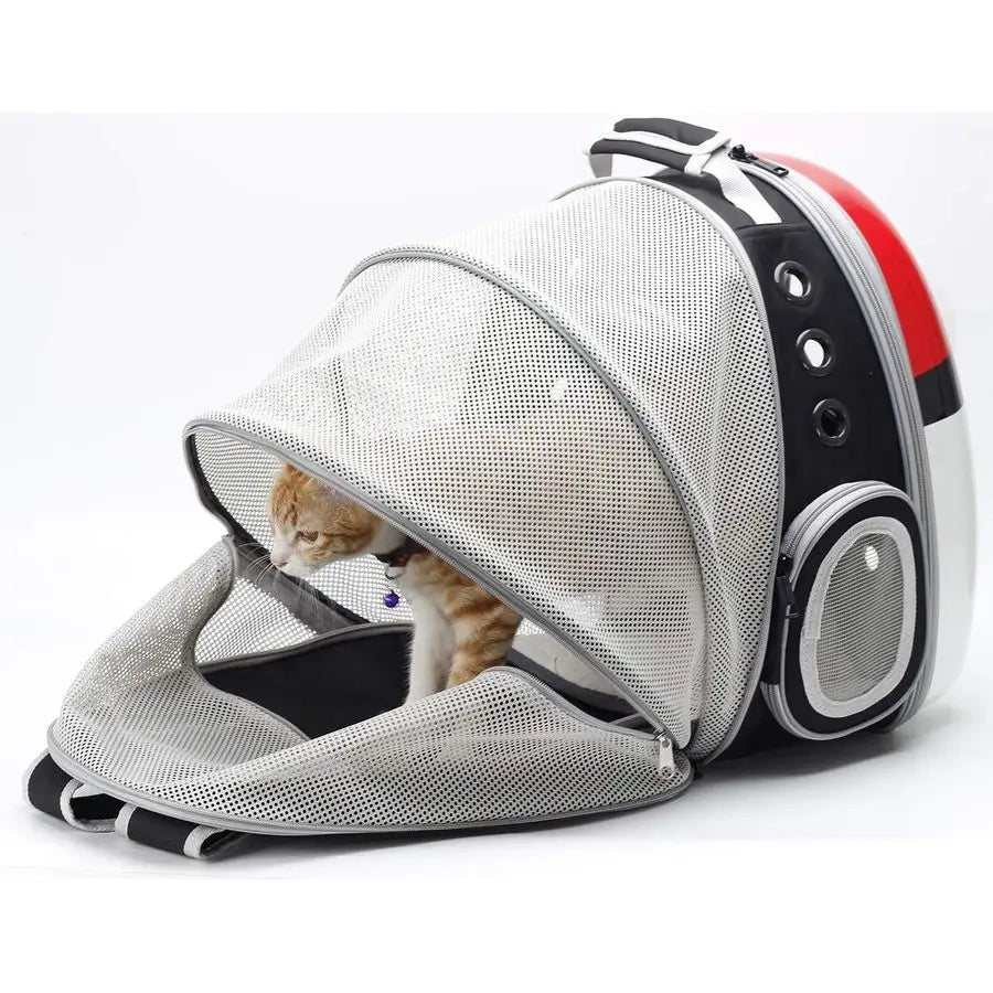 Expandable Cat Carrier Backpack For Cats Airline Approved