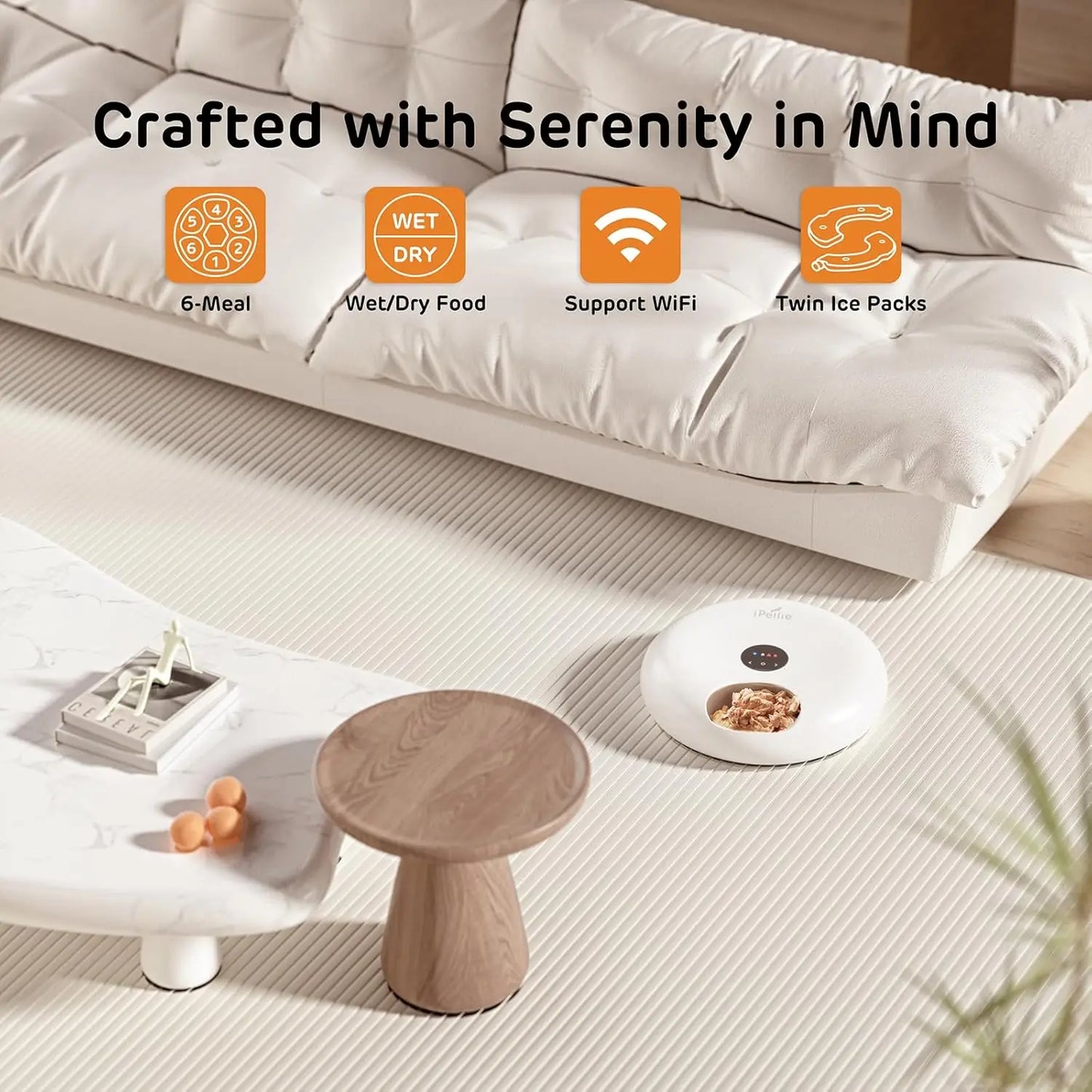 Smart Pet Feeder With App Control And Programmable Timer