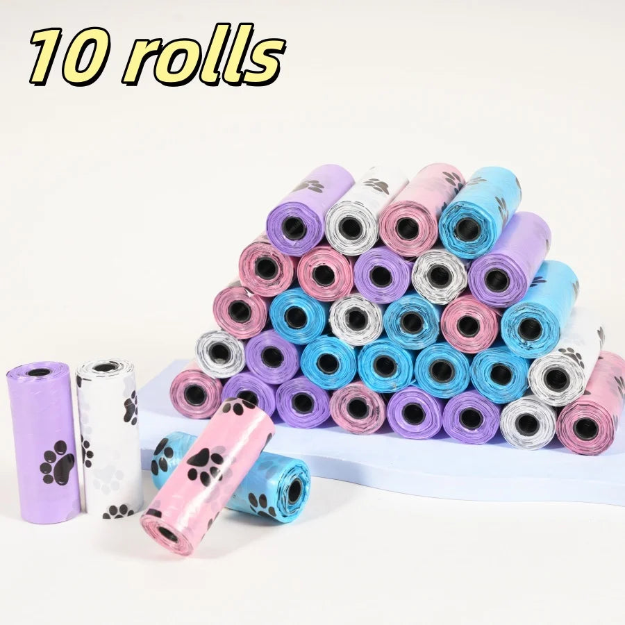 Ultra Thick Dog Poop Bags 180 Count Leak-Proof Polyethylene Rolls