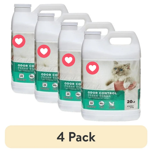 Scoopable Tight Clumping Cat Litter Fresh Scent For Multi Cat