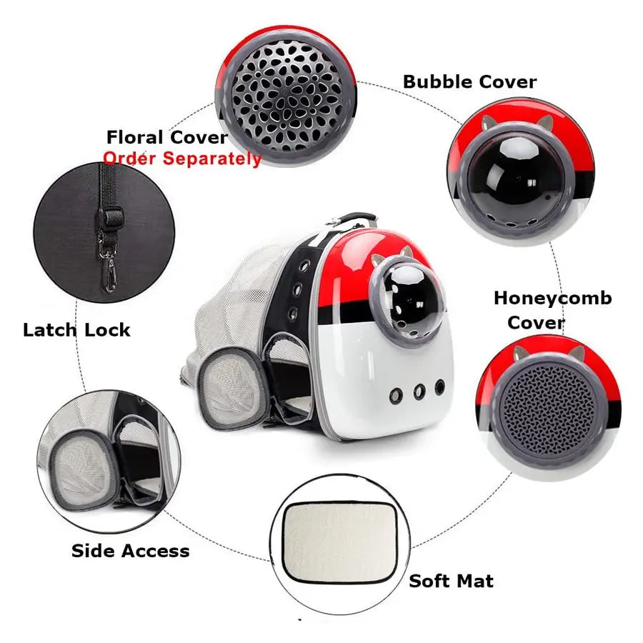 Expandable Cat Carrier Backpack For Cats Airline Approved