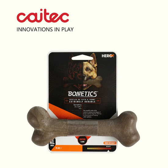 CAITEC Chewing Bone Dog Toy Durable Bite Resistant For All