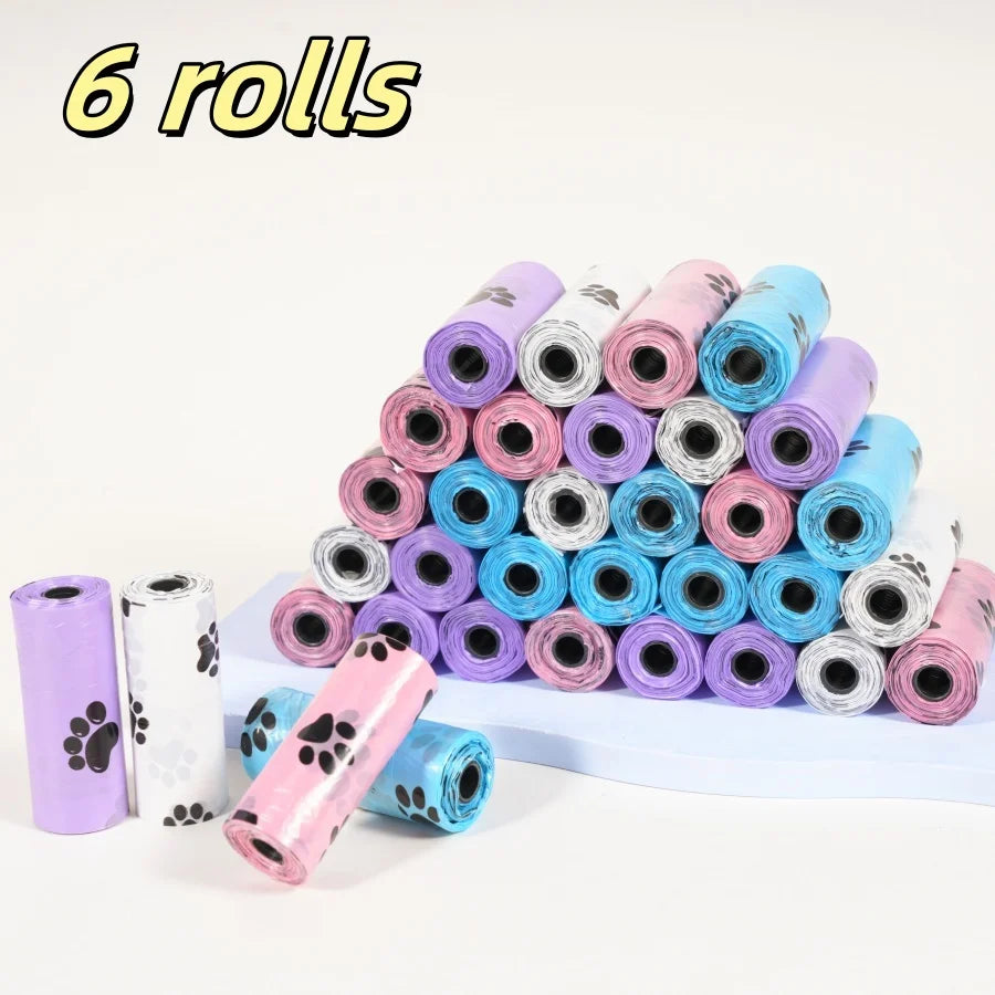 Ultra Thick Dog Poop Bags 180 Count Leak-Proof Polyethylene Rolls