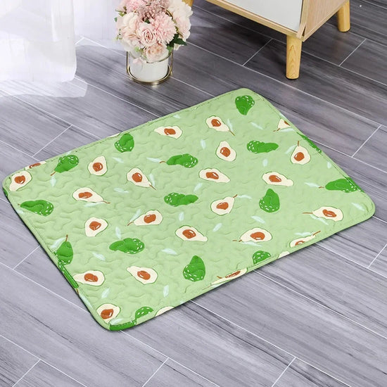 Cooling Ice Silk Pet Bed Mat for Dogs and Cats Breathable Comfort