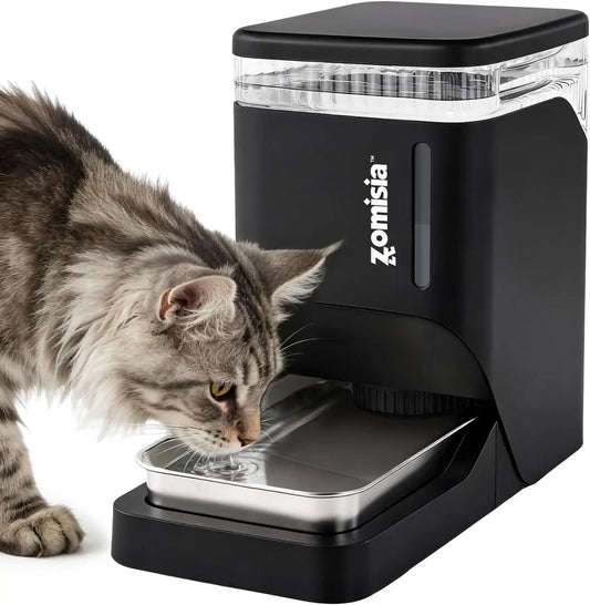 Automatic Cat Water Dispenser With Stainless Steel Bowl BPA Free
