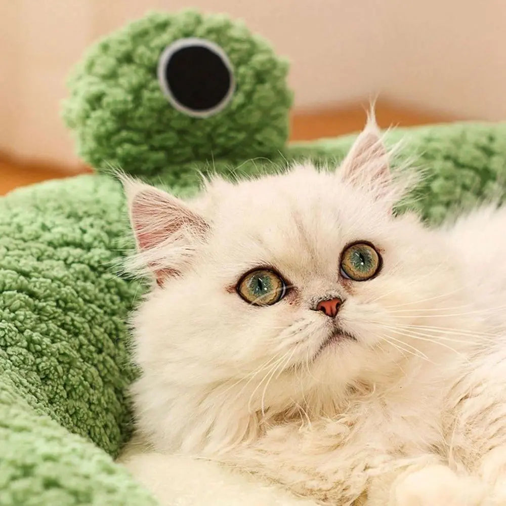 Cozy Breathable Plush Dog Bed Nest For Cats And Dogs