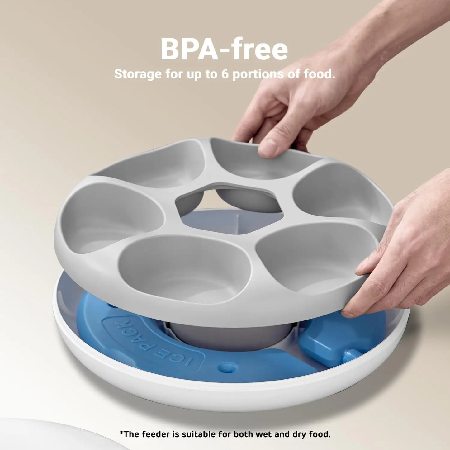 Smart Pet Feeder With App Control And Programmable Timer