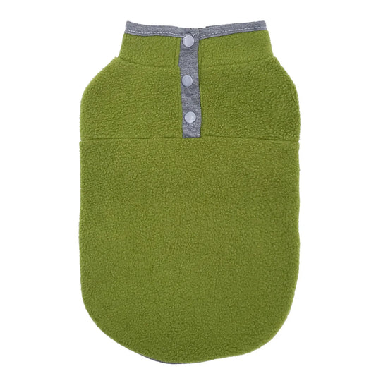 Fleece Dog Clothes For Small Dogs Autumn Winter Vest