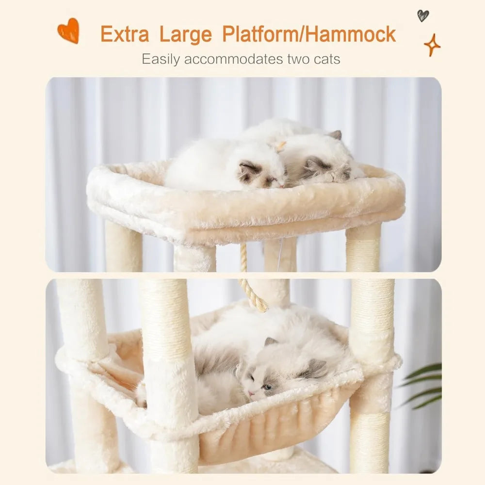 Heybly Cat Tree for Indoor Cats