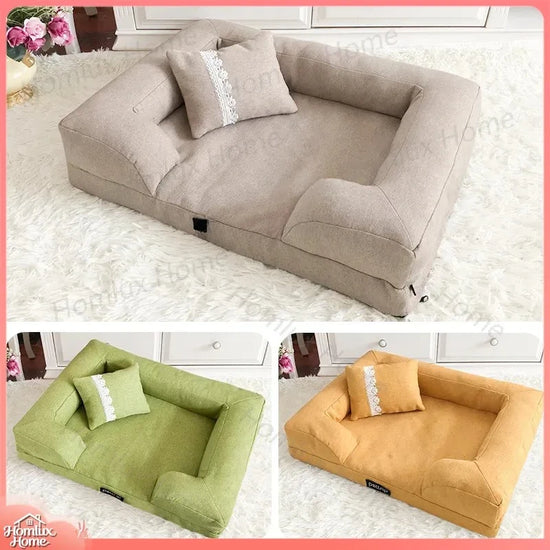 Removable Waterproof Pet Sofa Bed for Dogs and Cats