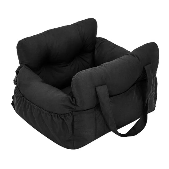 Dog Car Seat With Safety Belt Non Slip Travel Carrier