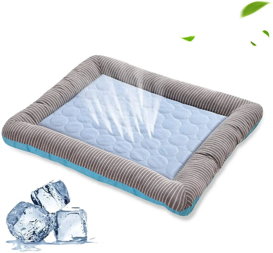Cooling Pad Bed for Pets Ice Silk Material Breathable