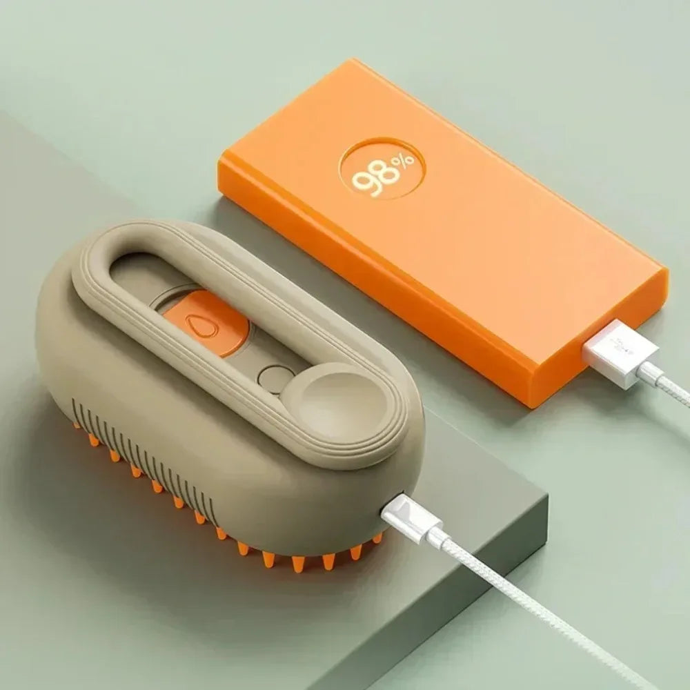 AEHOME 3-in-1 Electric Pet Grooming Brush For Dogs And Cats