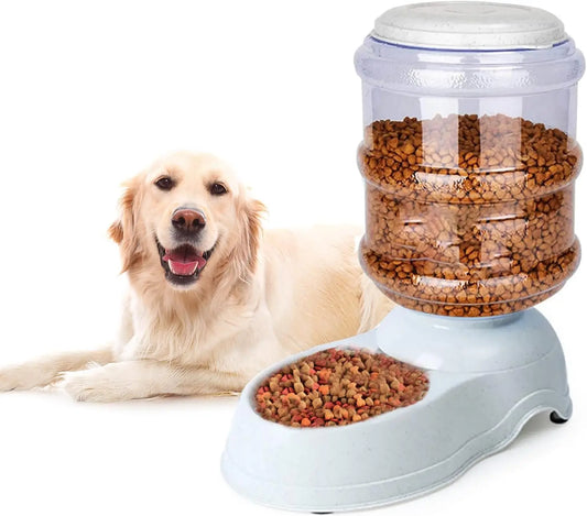 Gravity Pet Feeder For Large Dogs And Cats Automatic Dispenser