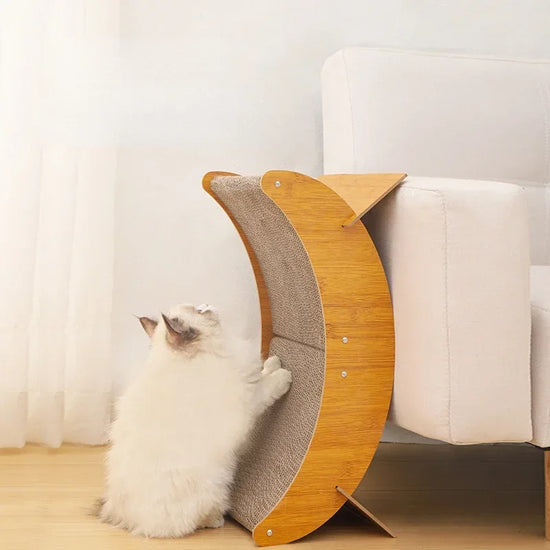 YBPetra Corrugated Cat Scratcher Bed Catnip Scratching Board For Cats
