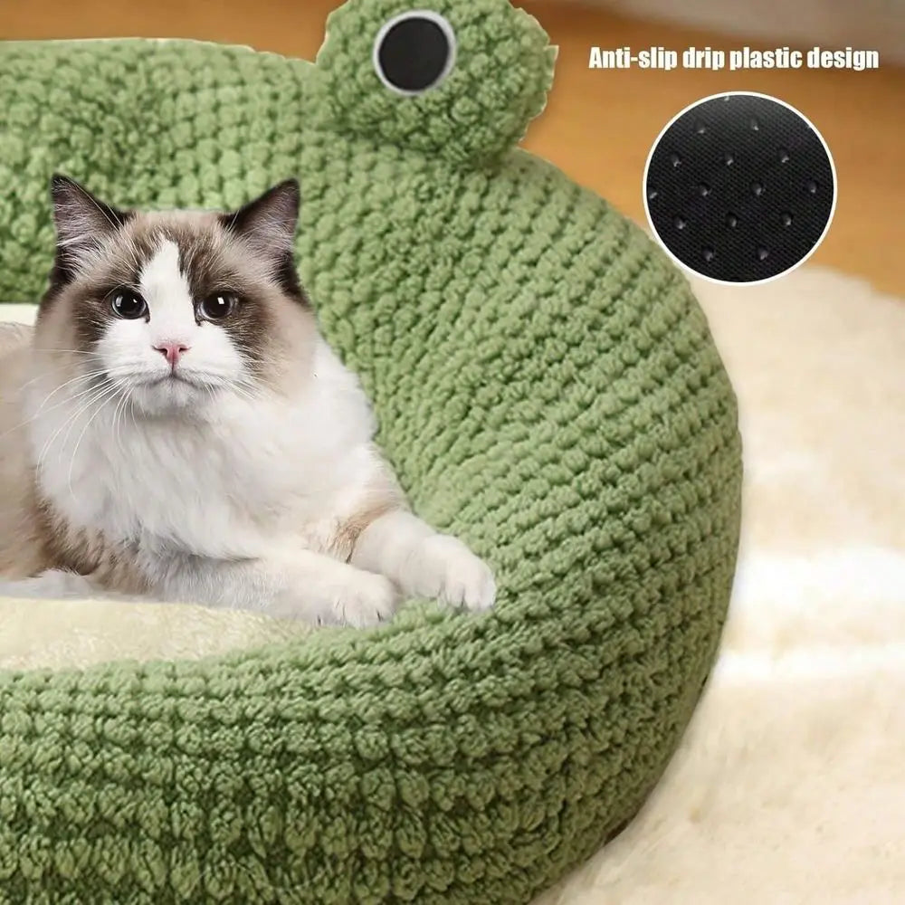 Cozy Breathable Plush Dog Bed Nest For Cats And Dogs