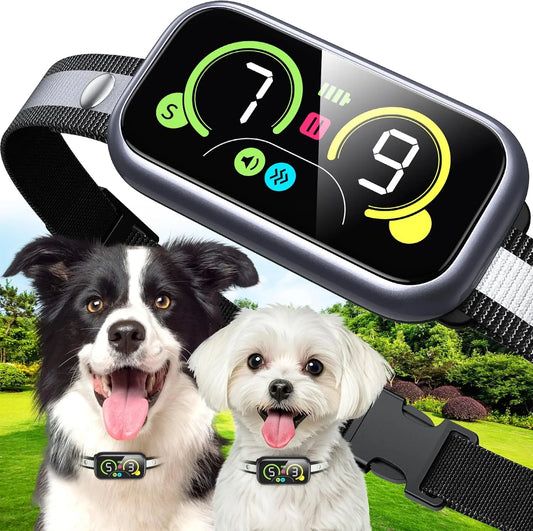 Smart Dog Bark Collar With 4 Modes And Waterproof Training