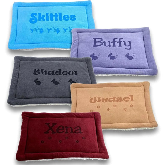 Personalized Cat Bed Window Perch Nap Pad Cozy Rest