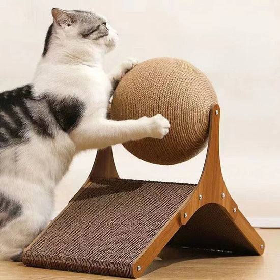 YBPetra Cat Scratching Board and Climbing Frame with Sisal