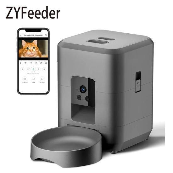 ZYfeeder Automatic Pet Feeder With WiFi Camera Control