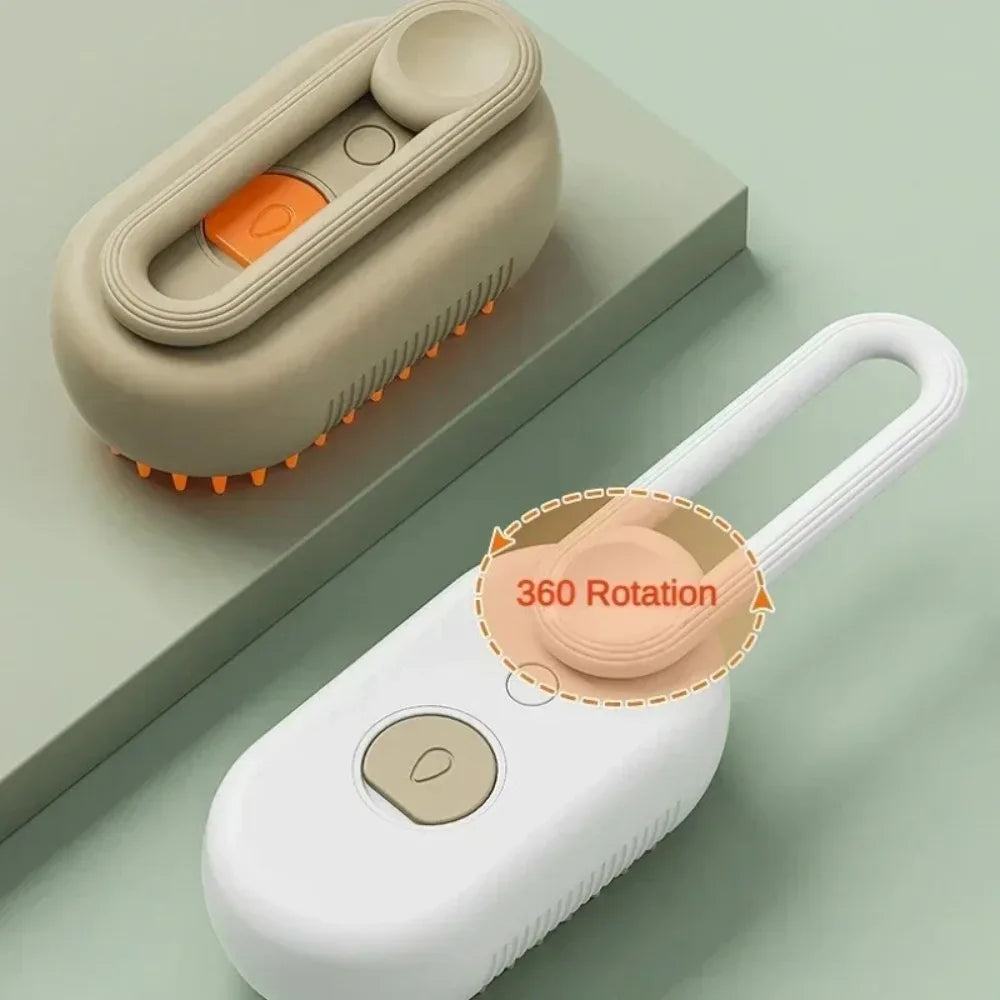 AEHOME 3-in-1 Electric Pet Grooming Brush For Dogs And Cats